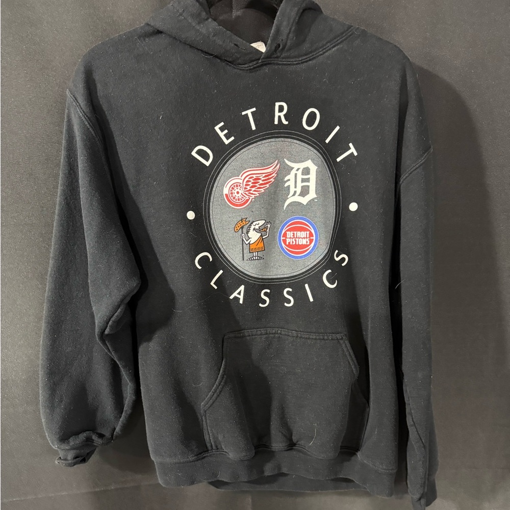 Gildan Detroit Classics Black Hoodie